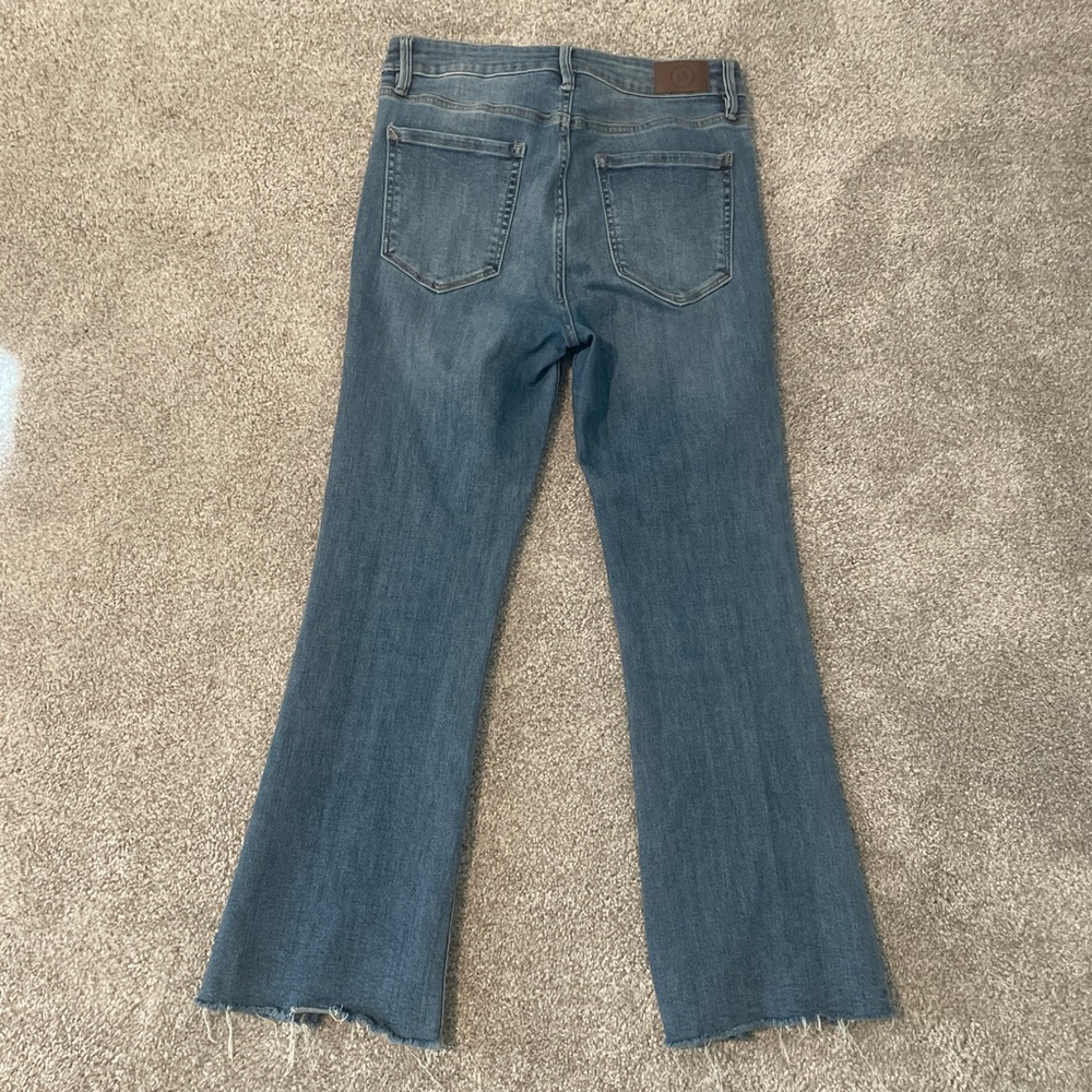 EARTHBOUND Blue Flare Wide Leg Jeans